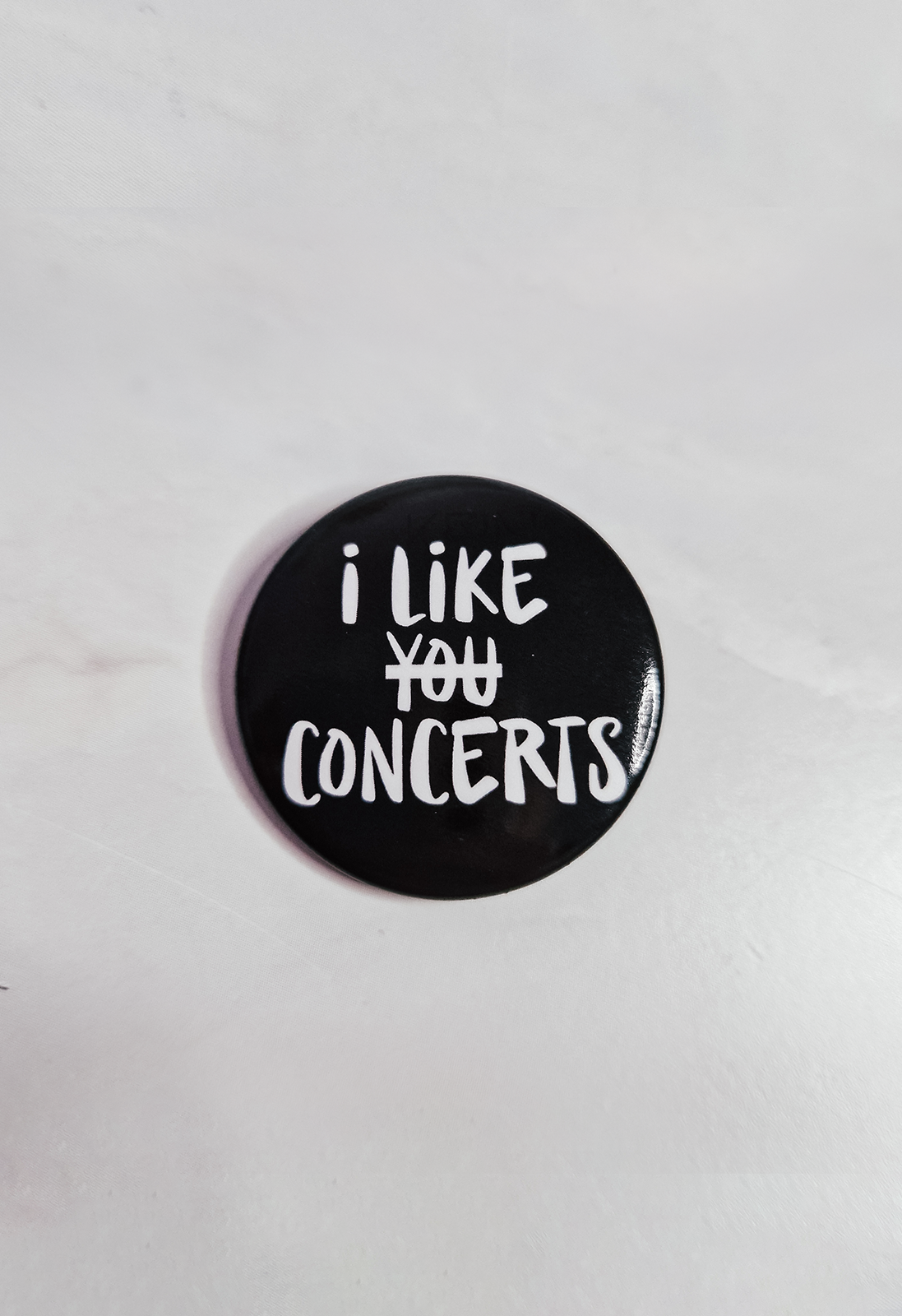 Konzert Buttons - einzeln und im Bundle | Konzertbuttons | Fanbuttons | Musikbuttons | Konzertmerch