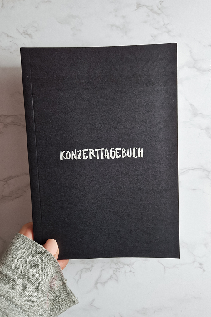 Konzerttagebuch: imperfekte Versionen | Concert Memories | A5 | B-Ware | SALE