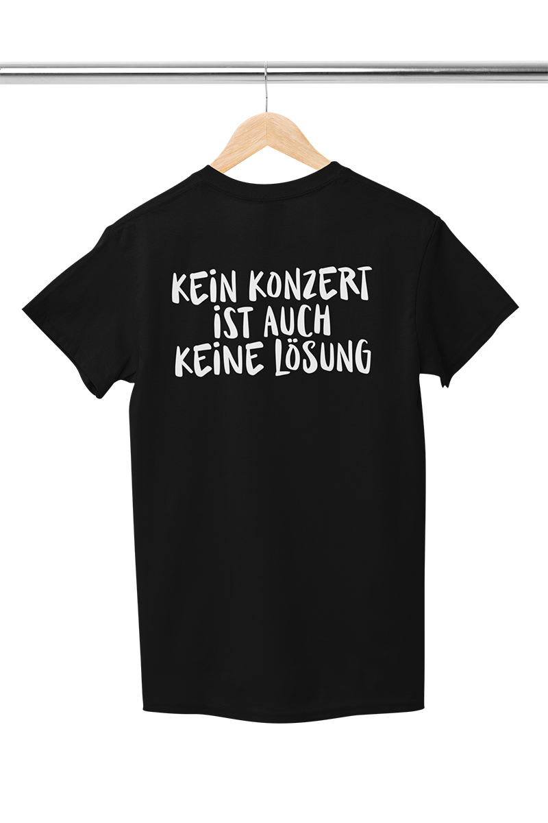 Kein Konzert ist keine Lösung - Shirt | Konzertmerch
