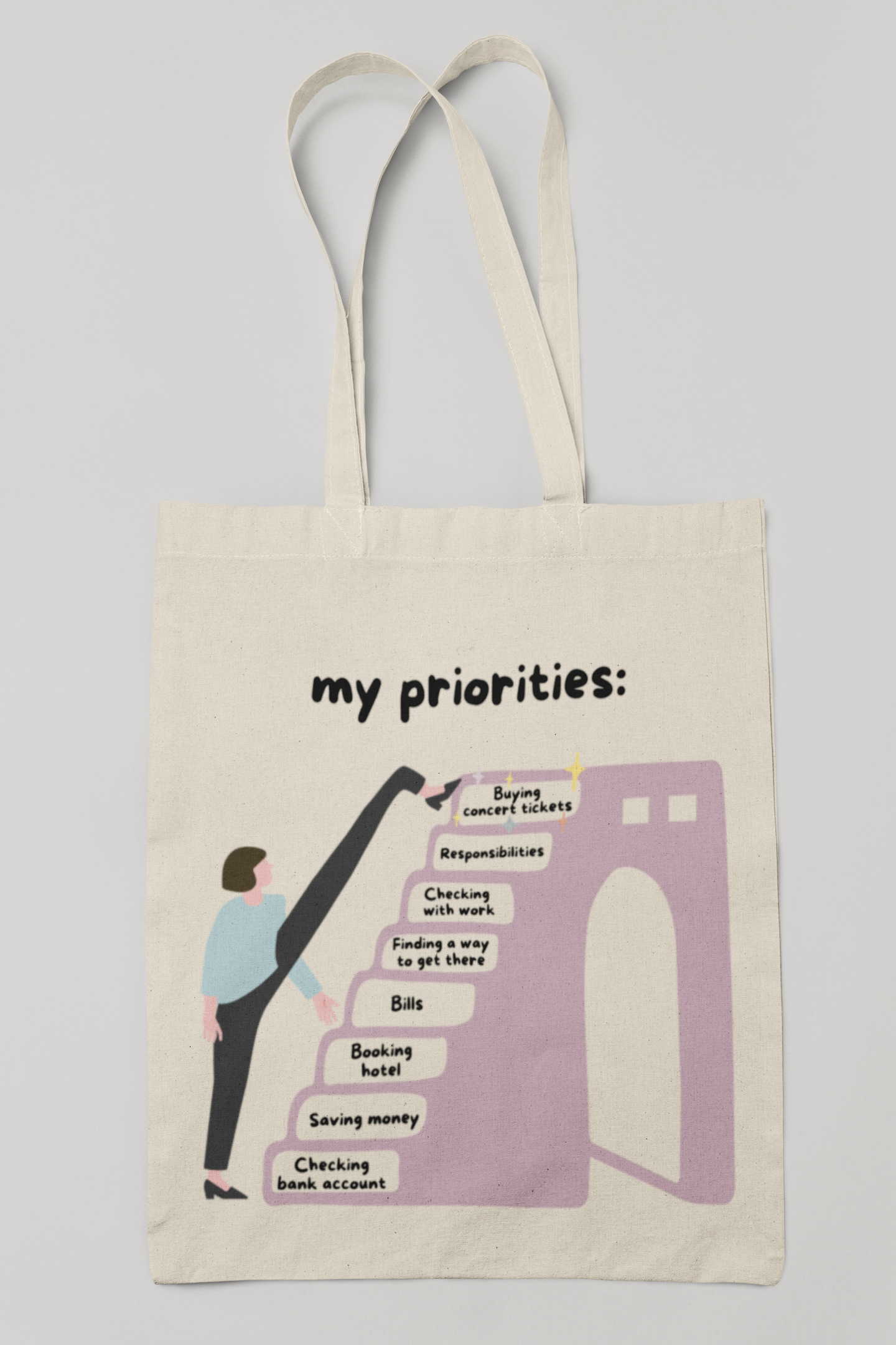 My concert priorities - Tasche