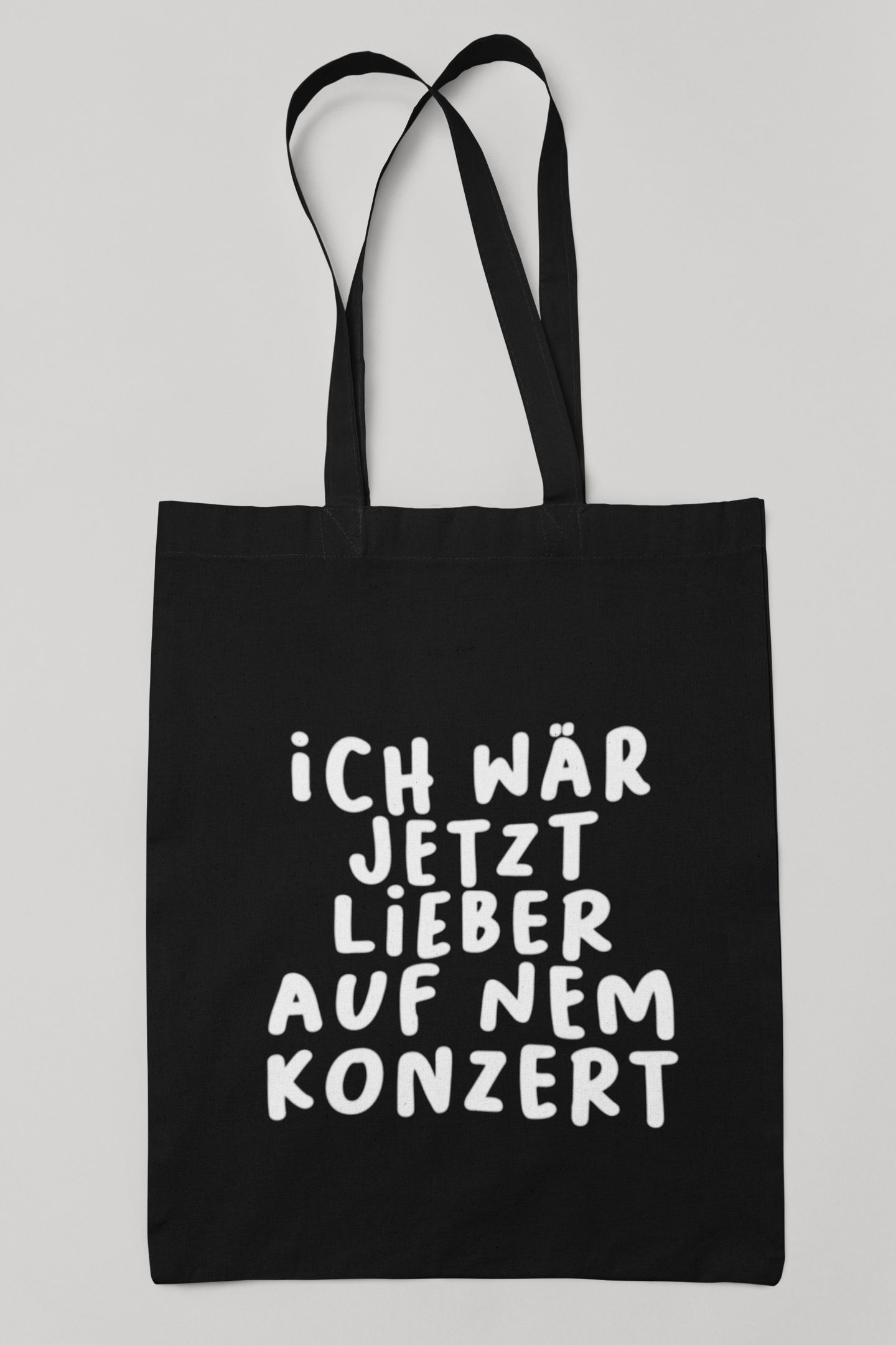 Ich wär jetzt lieber auf nem Konzert - Tasche