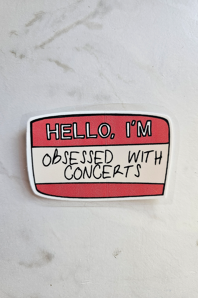 Hello I'm obsessed - Sticker