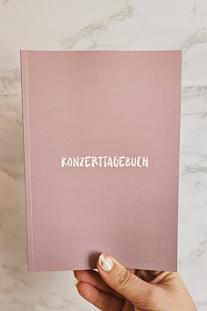 Konzerttagebuch: imperfekte Versionen | Concert Memories | A5 | B-Ware | SALE