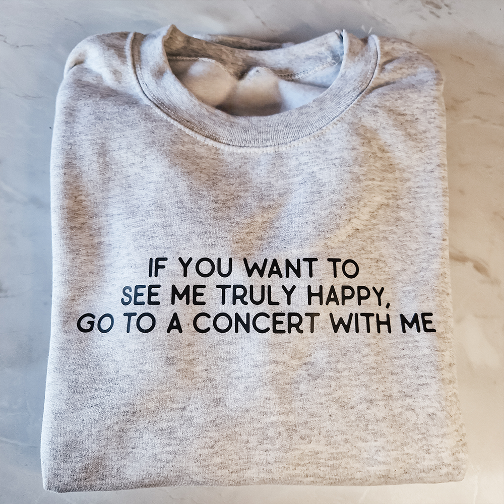 Truly happy - Crewneck | SALE | Größe S