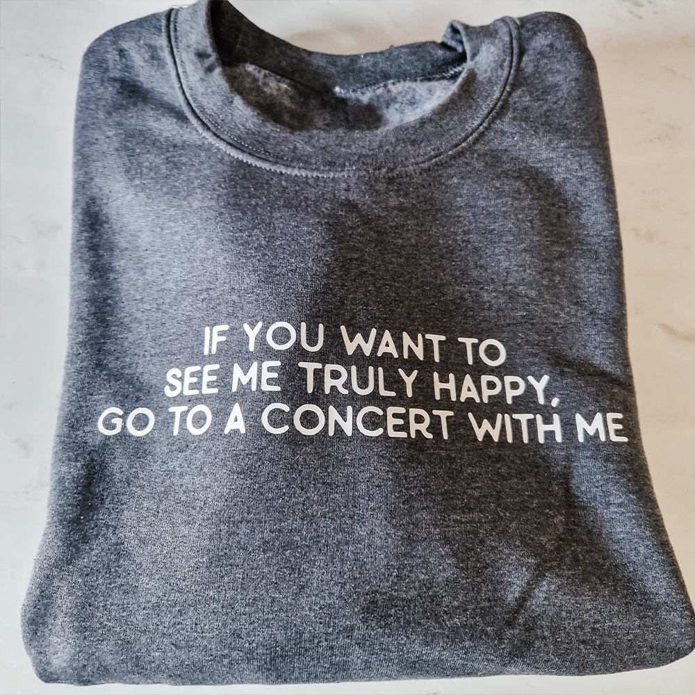 Truly happy - Crewneck | SALE | Größe S