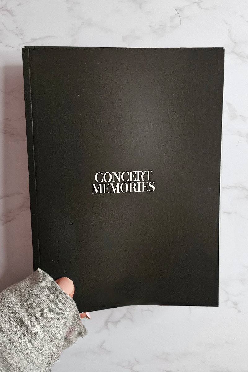 Konzerttagebuch: imperfekte Versionen | Concert Memories | A5 | B-Ware | SALE