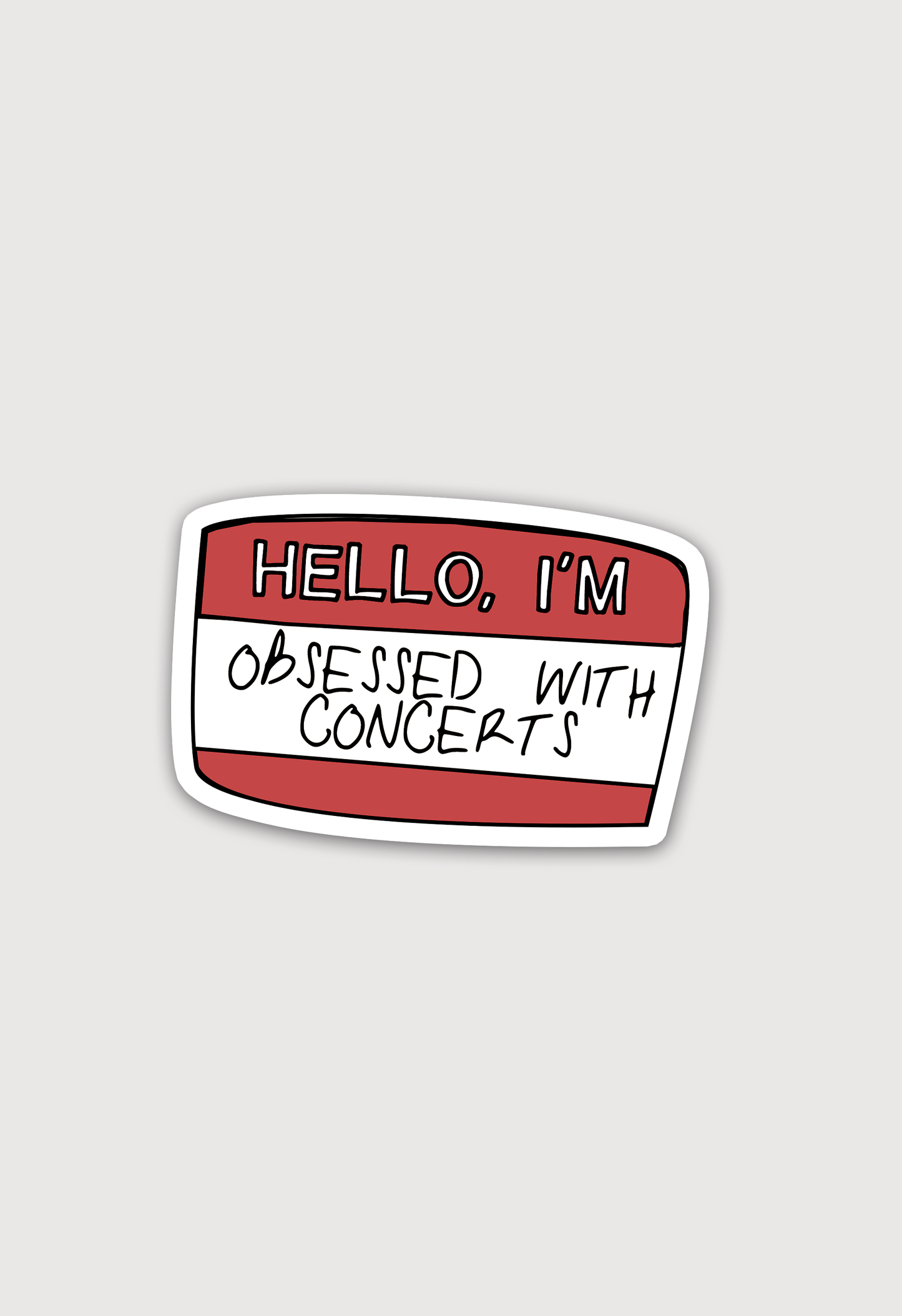 Hello I'm obsessed - Sticker