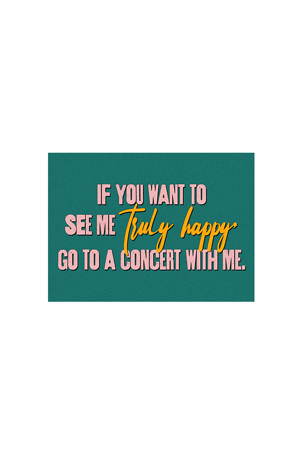 Truly Happy - Postkarte