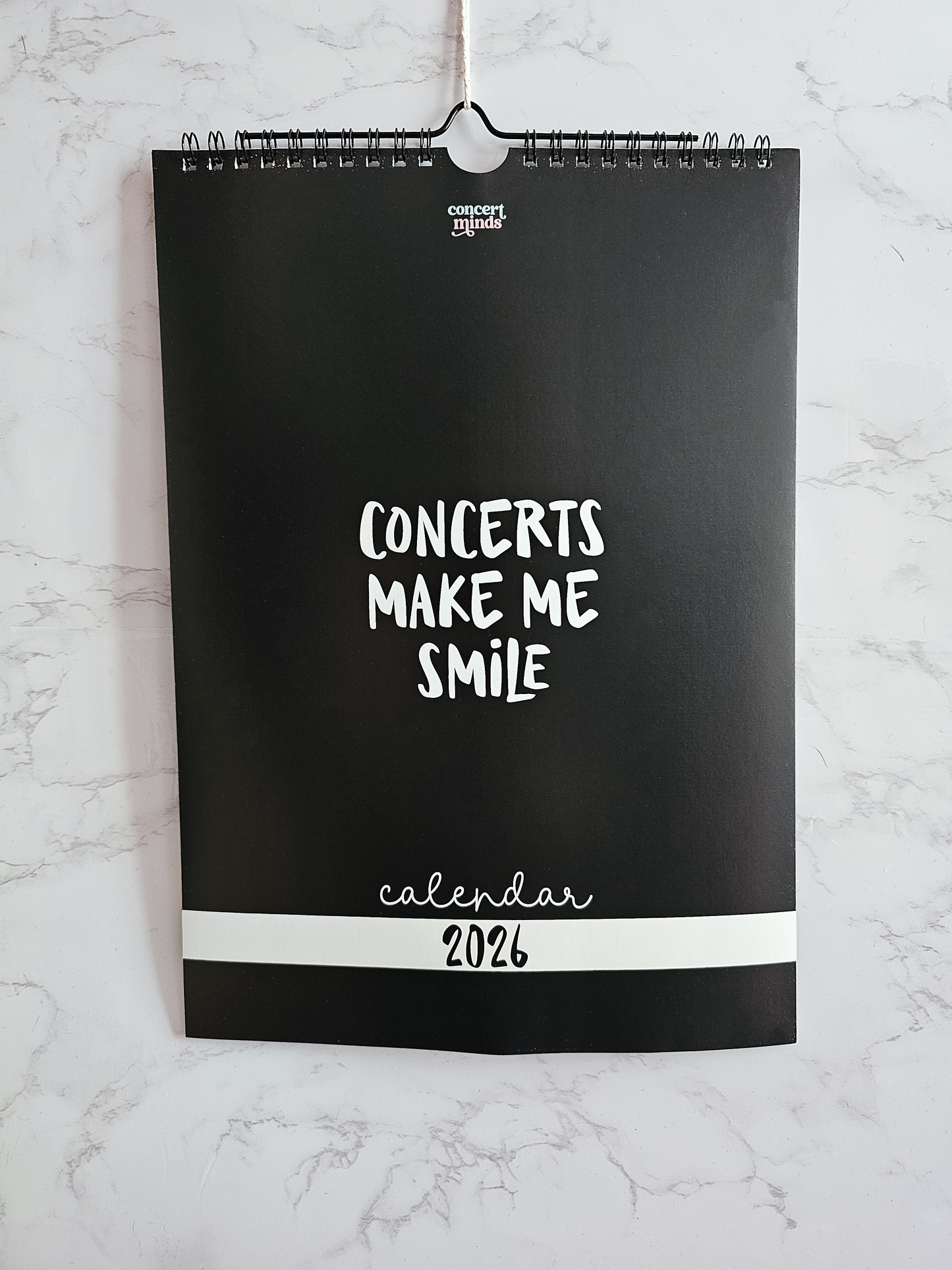 Concert &amp; Music Love - Calendar 2024 | Concert sayings | A3 and A4