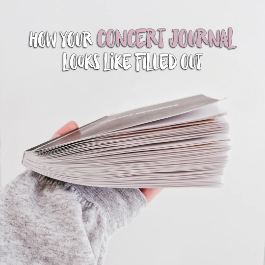 Imperfect Volume 3: Concert Memories | A5 Konzerttagebuch | B-Ware | SALE