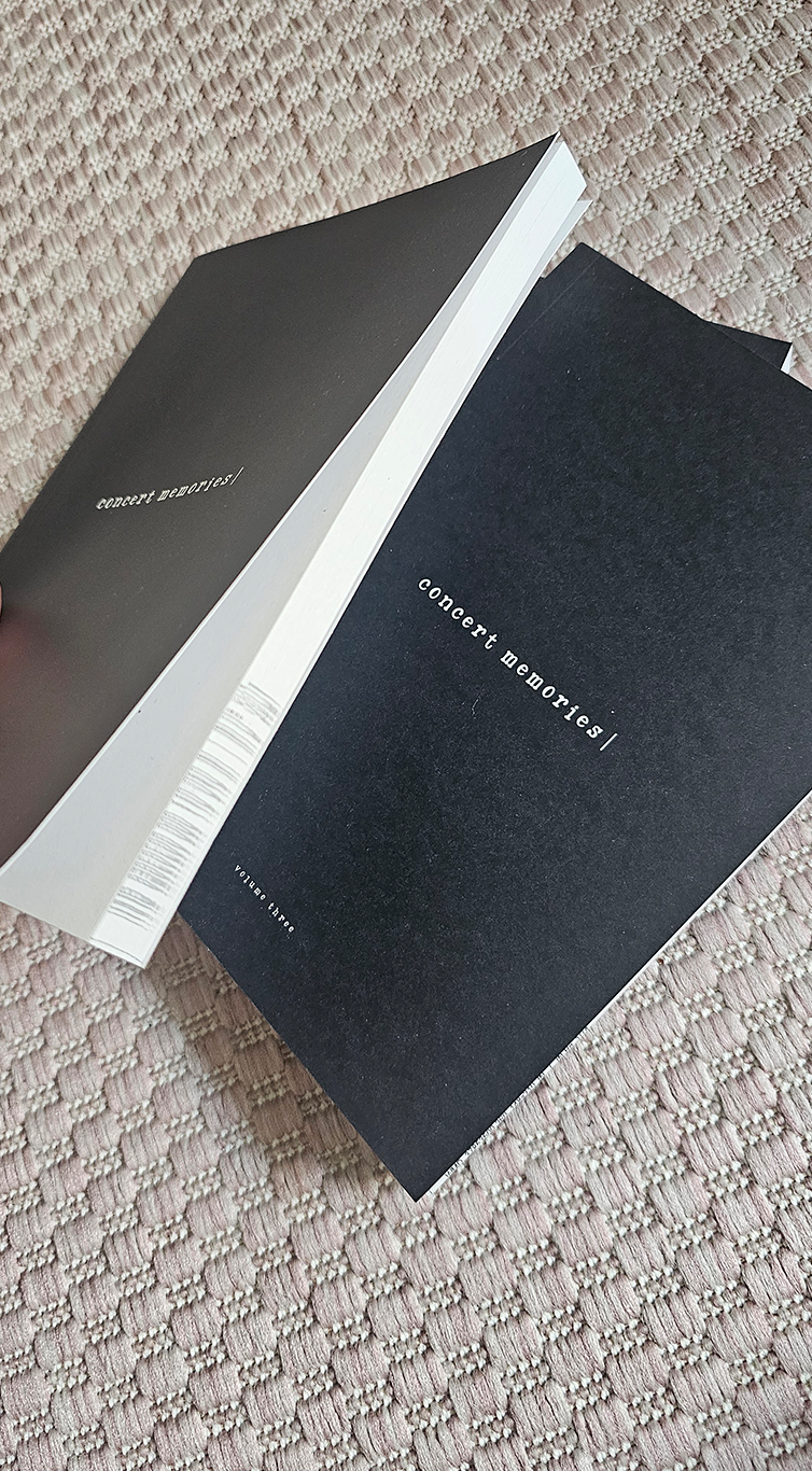 OLD CONCERT JOURNAL SALE | Concert Memories | Konzertttagebuch | A5 |