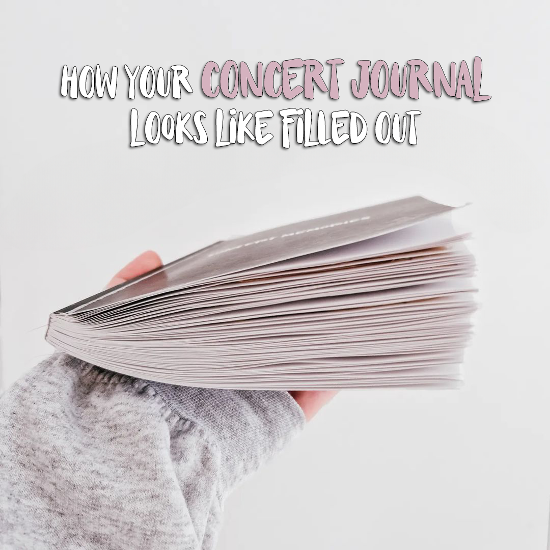 NEW: Konzerttagebuch PINK Volume 3 | Concert Memories | nachhaltig | Concert Journal | A5 | für 70 Konzerte