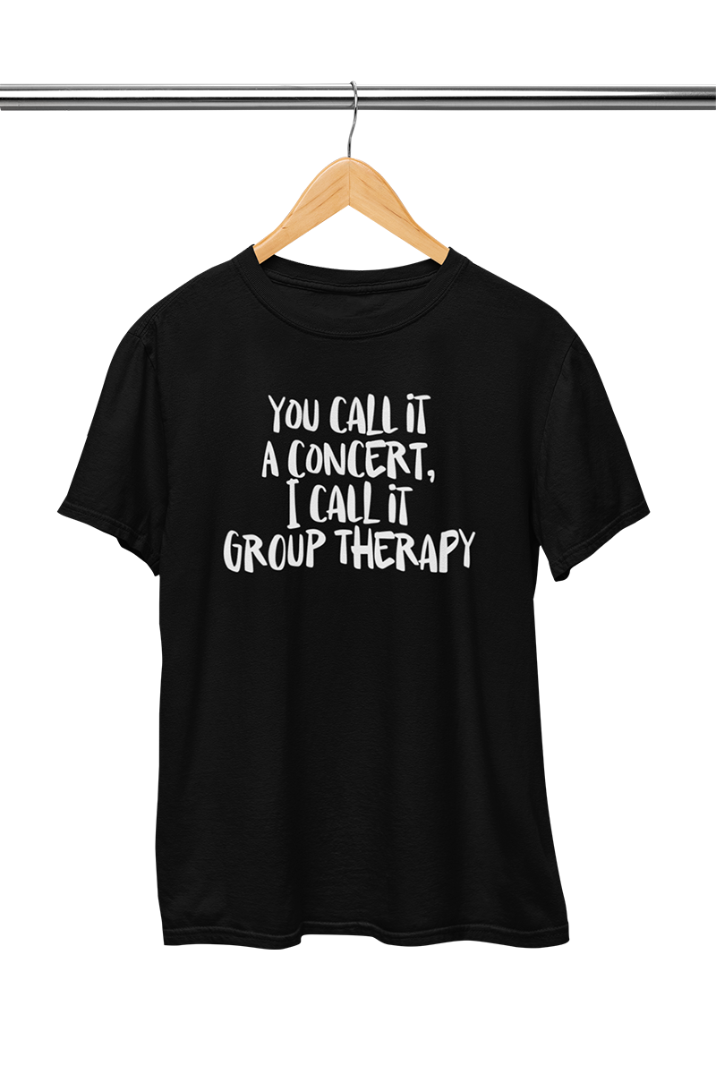 Concerts are group therapy shirt