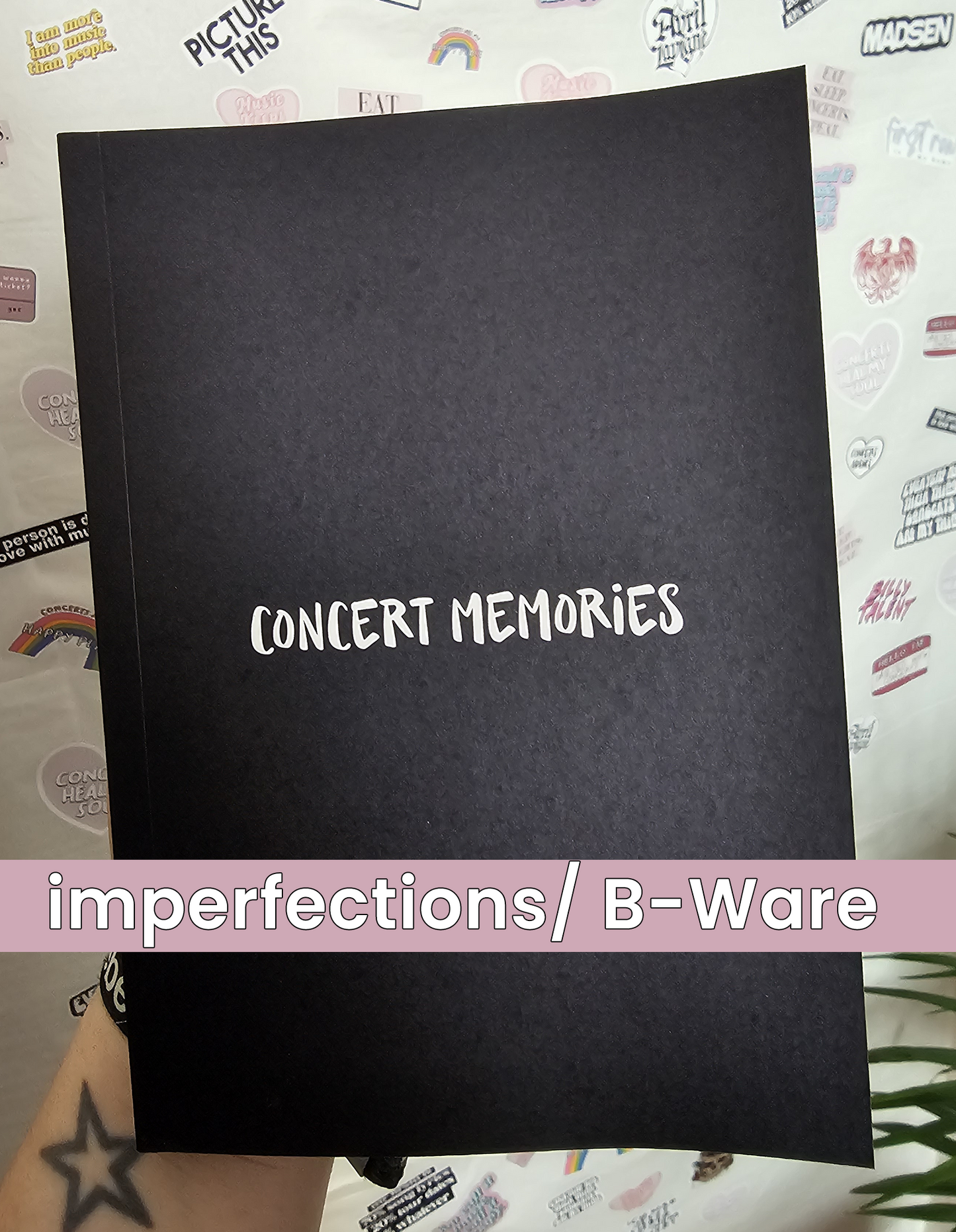 Imperfect Volume 3: Concert Memories | A5 Konzerttagebuch | B-Ware | SALE