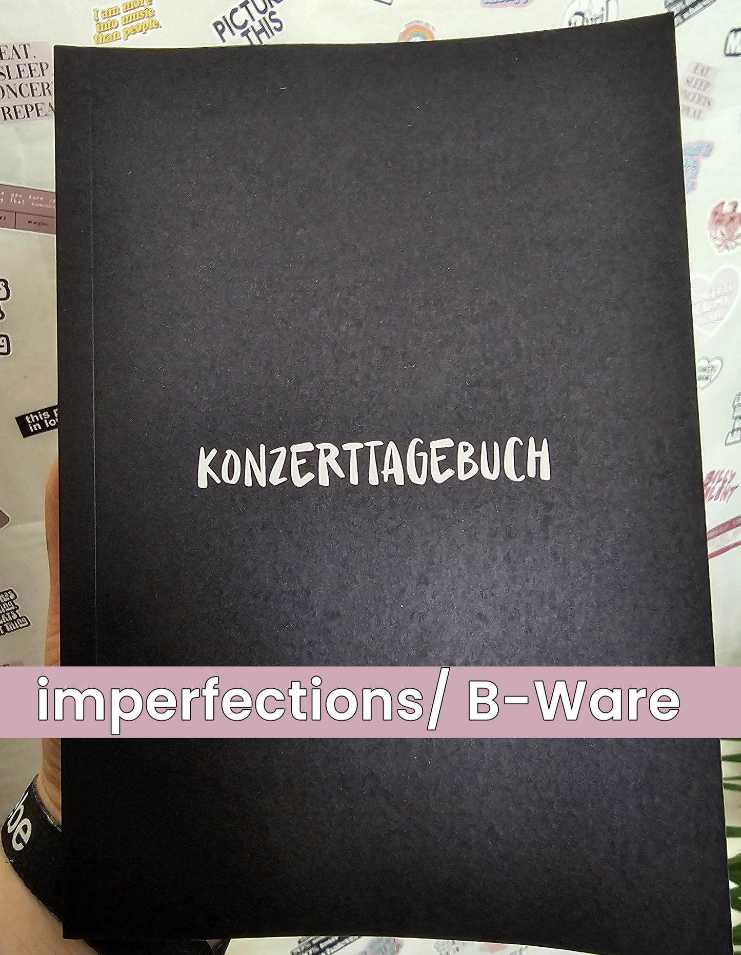 Imperfect Volume 3 Deutsch: Concert Memories | A5 Konzerttagebuch | B-Ware | SALE