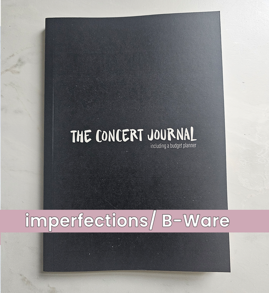 Imperfect Volume 2: The Concert Journal | A5 Konzerttagebuch | B-Ware | SALE