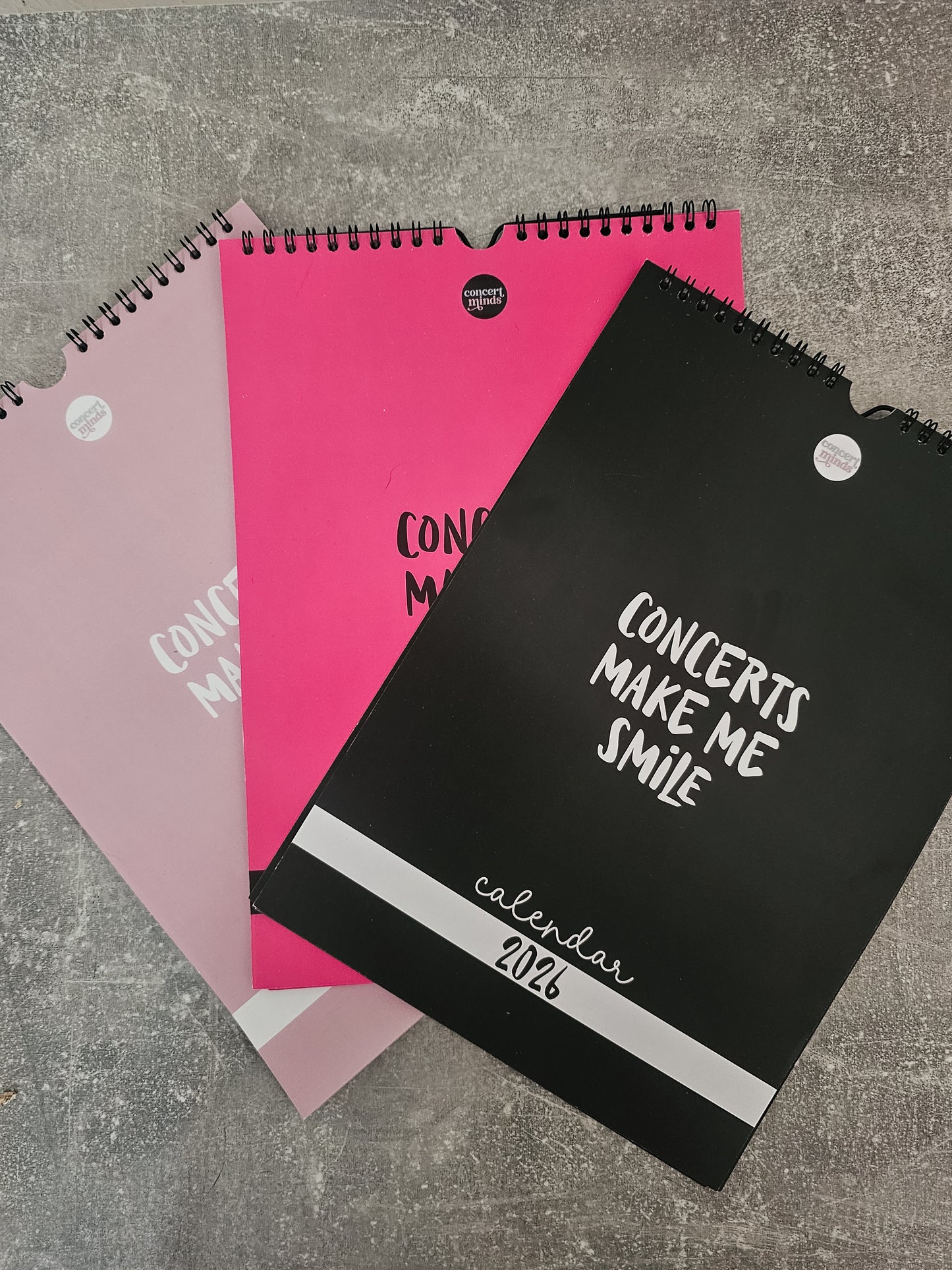 Concert &amp; Music Love - Calendar 2024 | Concert sayings | A3 and A4