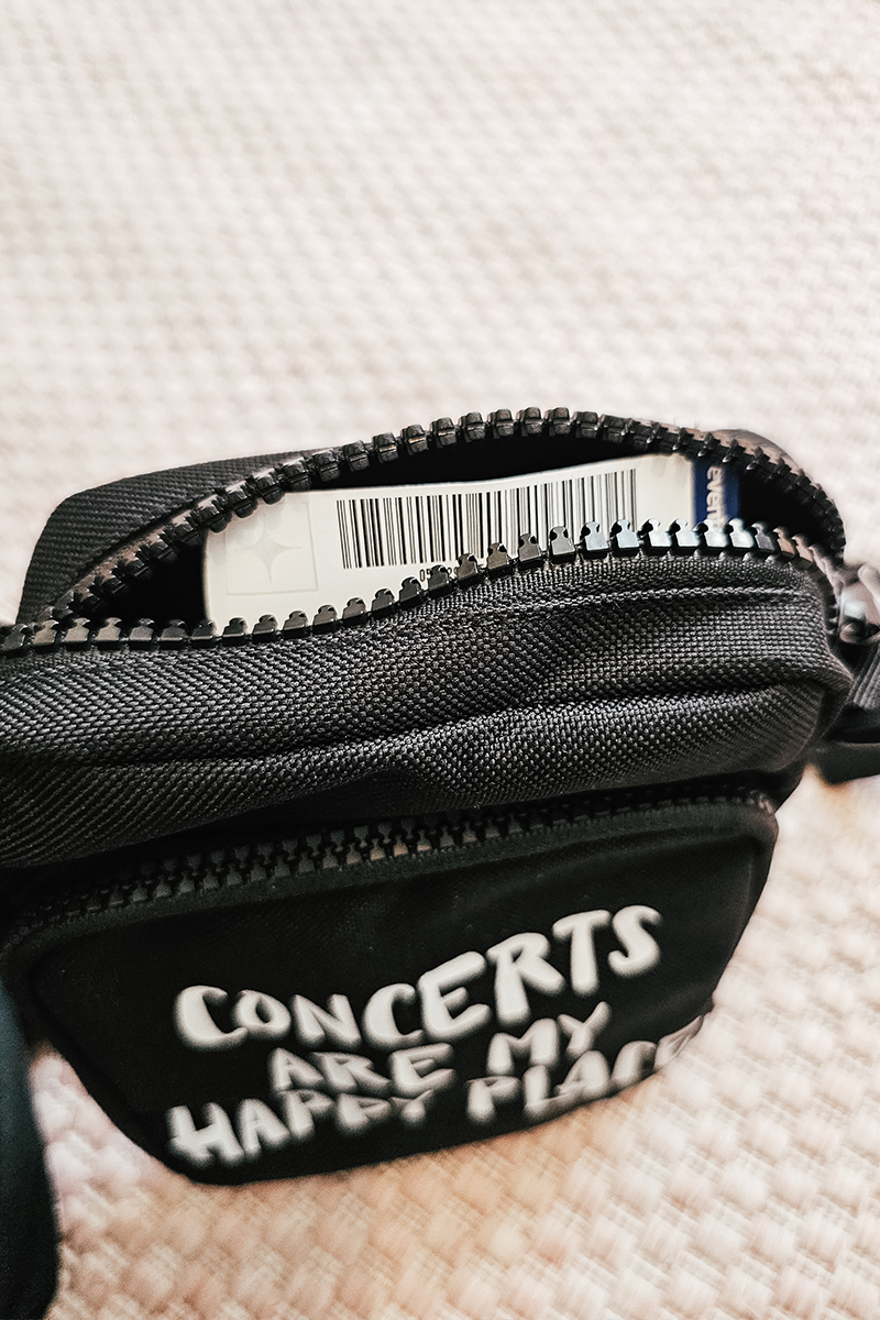 Concert fanny pack