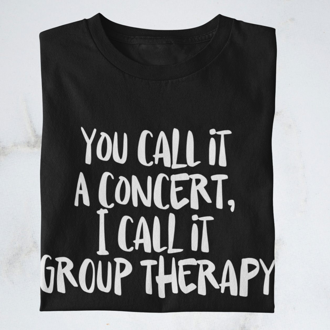 Concerts are group therapy shirt